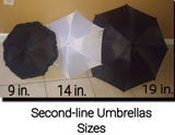 Second-line Umbrellas (Set of 2) - Little Bug Craftz