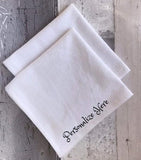 Personalized Handkerchief - Little Bug Craftz